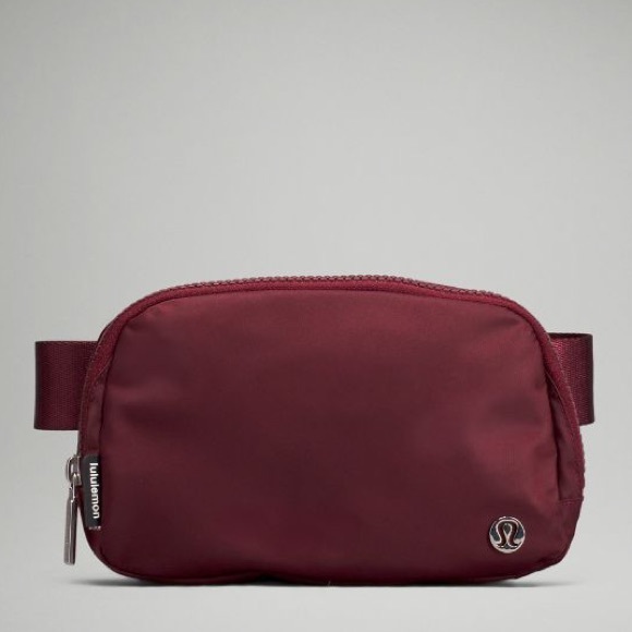 lululemon athletica Handbags - Lululemon Everywhere Belt Bag Updated Extended Strap Red Merlot New